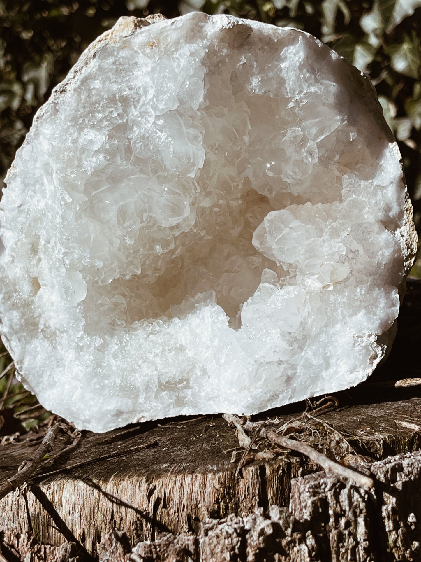 Géode de Cristal de Roche n°1