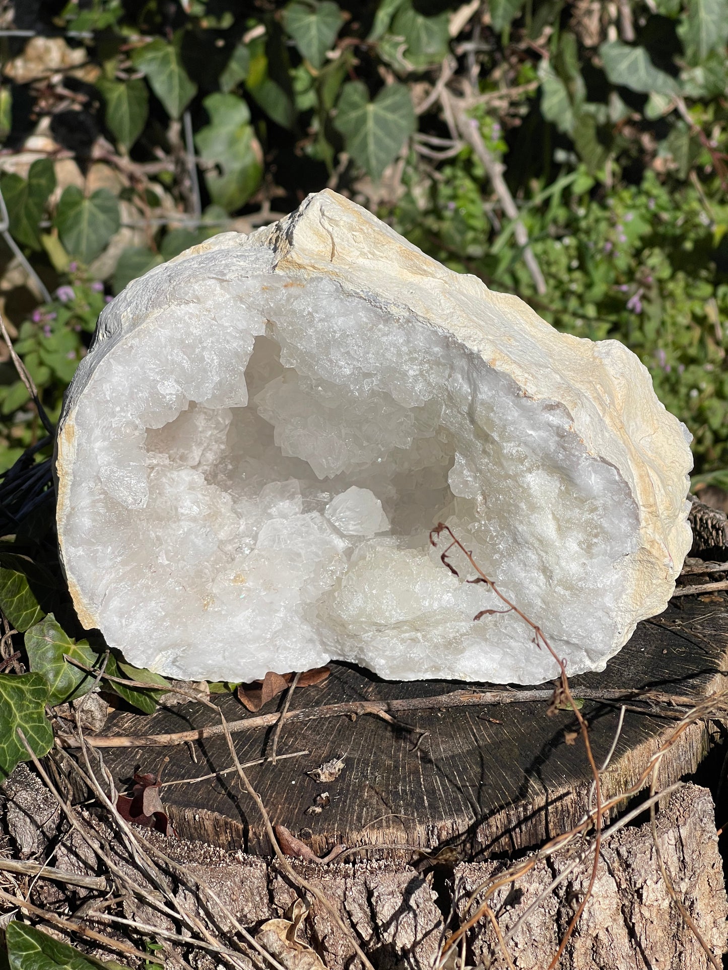 Géode de Cristal de Roche n°2