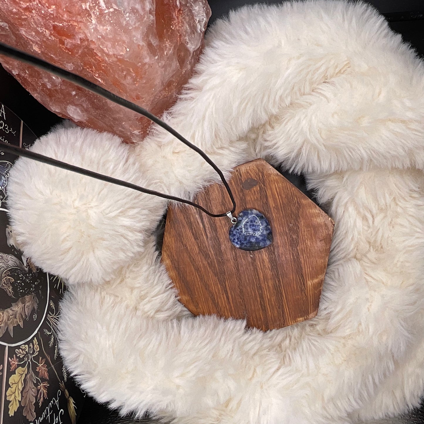 Collier COEUR SODALITE