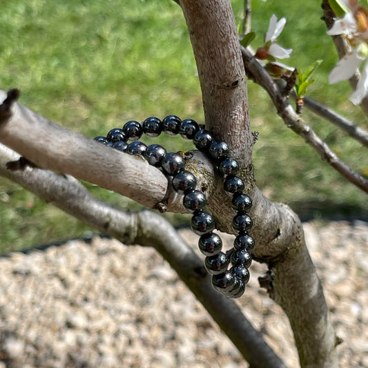 Bracelet Hématite 6mm