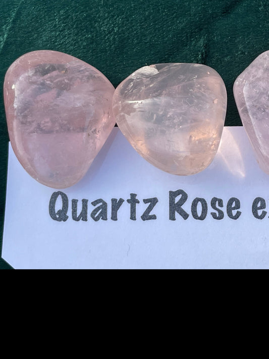 Pierres roulées Quartz Rose EXTRA