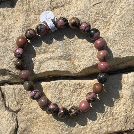 Bracelet Rhodonite 8mm