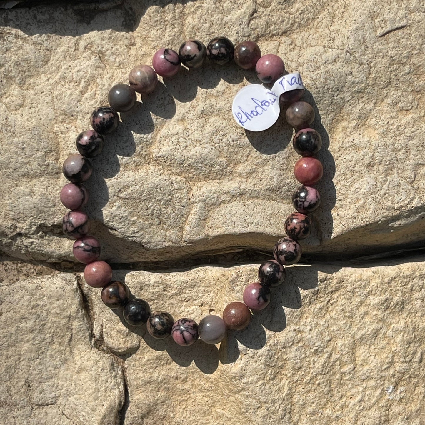 Bracelet Rhodonite 6mm