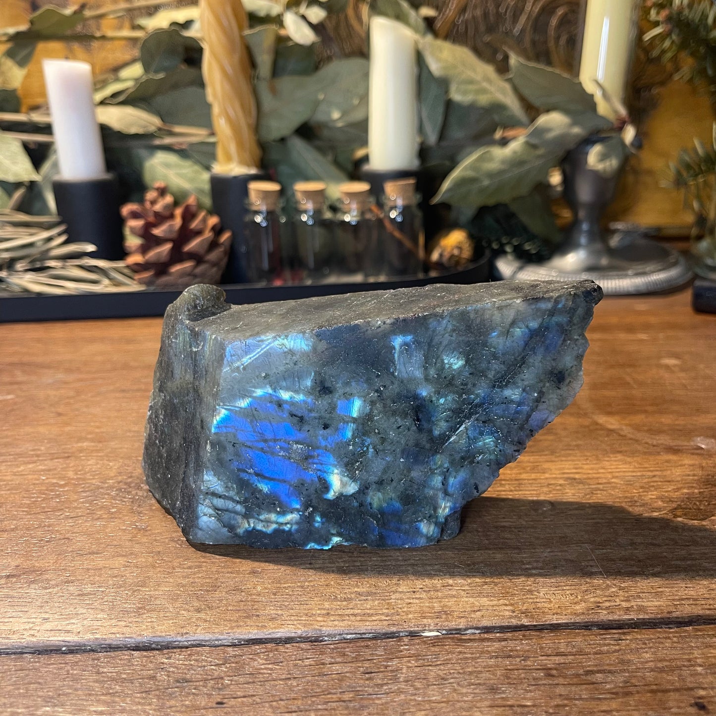 Morceau de Labradorite